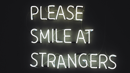 Strangers don't buy from strangers